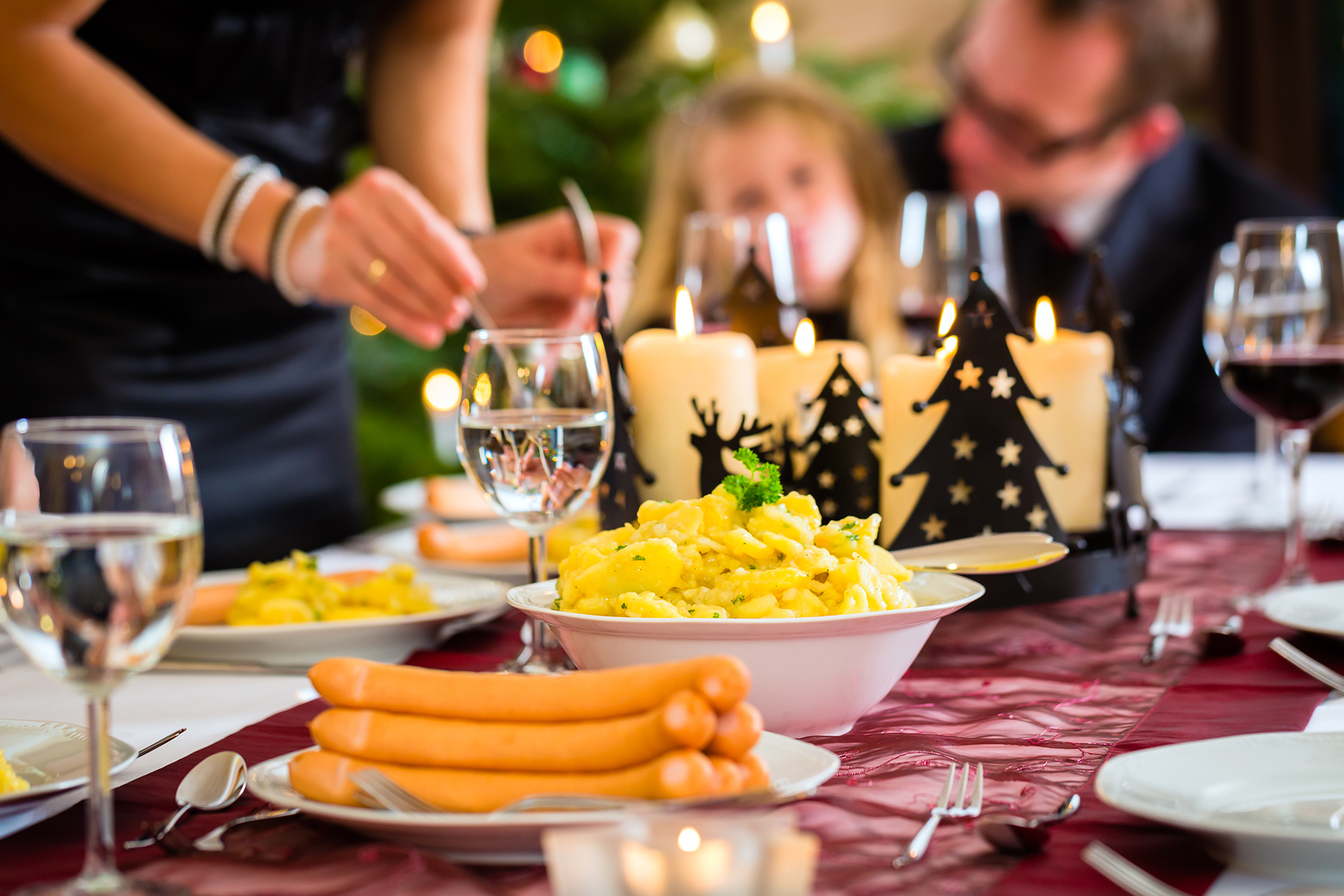 Das traditionelle Weihnachtsmenü  Strasser Steine