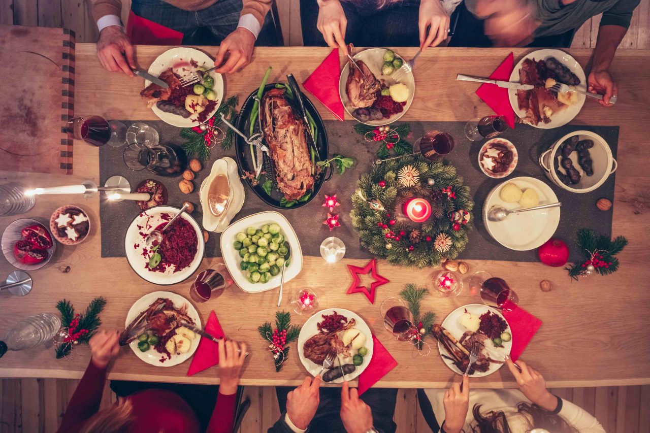 Traditionelle Weihnachtsessen in Europa  STRASSER Steine